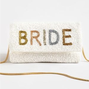 Francesca’s Bride Beaded Clutch